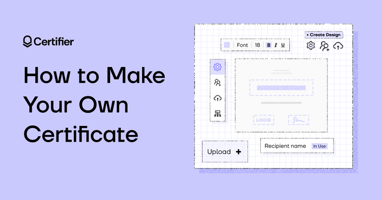 create your own certificate template