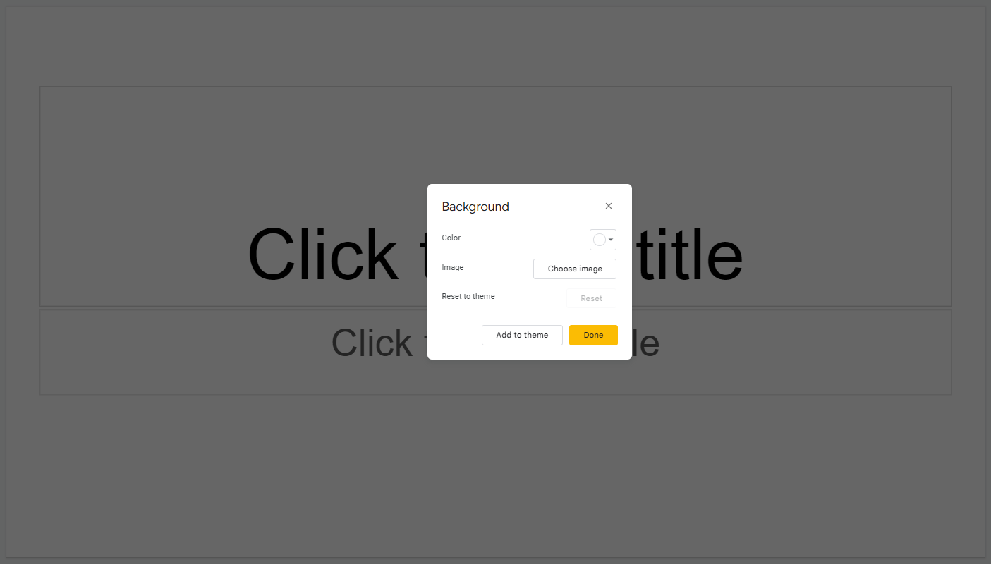 Setting up the certificate background in Google Slides. Setting up the certificate background in Google Slides.