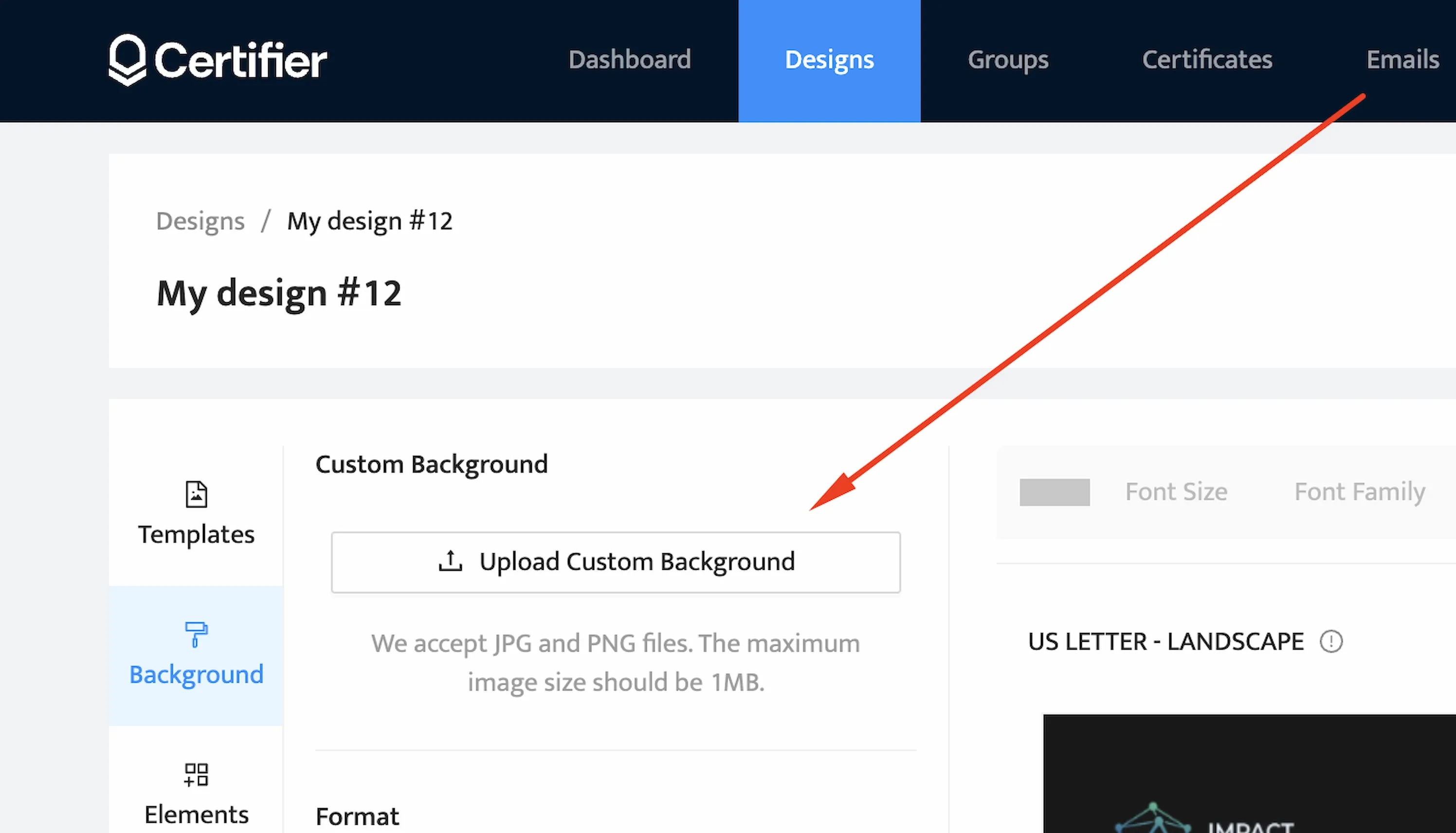 upload custom certificate background.webp upload custom certificate background.webp