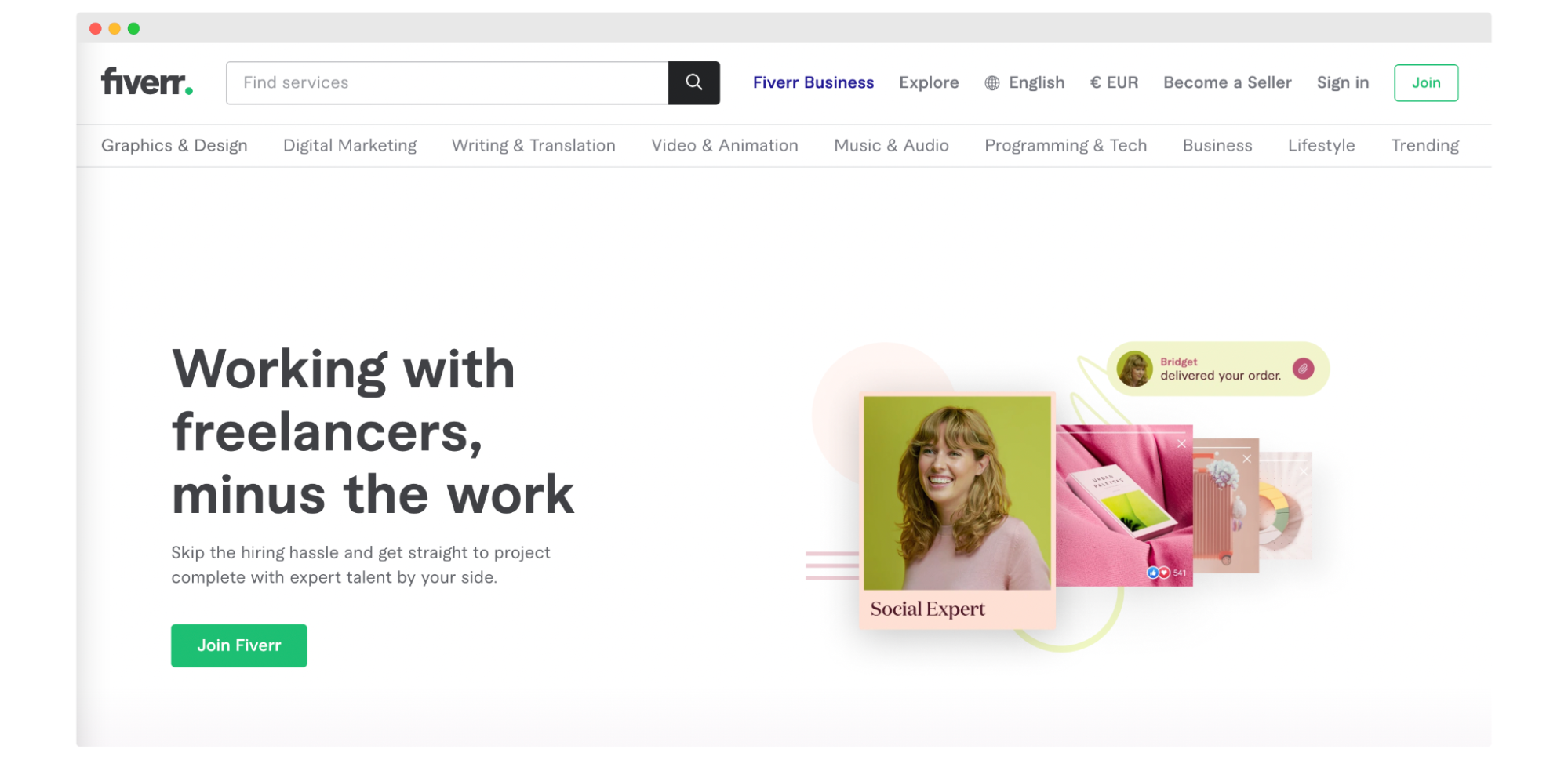 Fiverr a platform for hiring a designer. Fiverr a platform for hiring a designer.