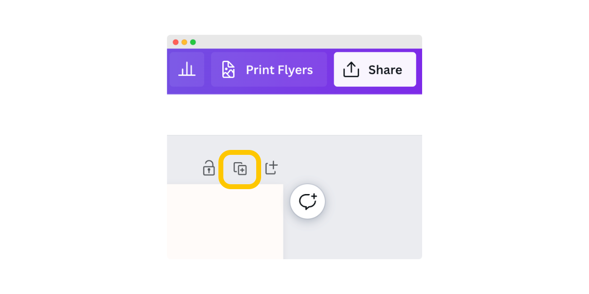 Picture showing how to duplicate projects in Canva. Picture showing how to duplicate projects in Canva.