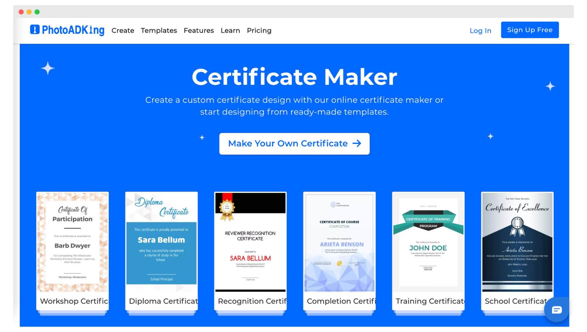 PhotoADKing - simple certification program. PhotoADKing - simple certification program.
