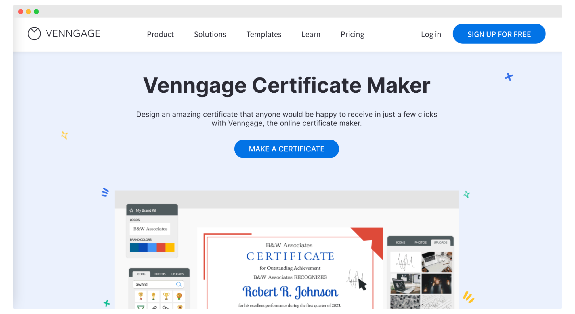 Venngage - editor for design challenges. Venngage - editor for design challenges.