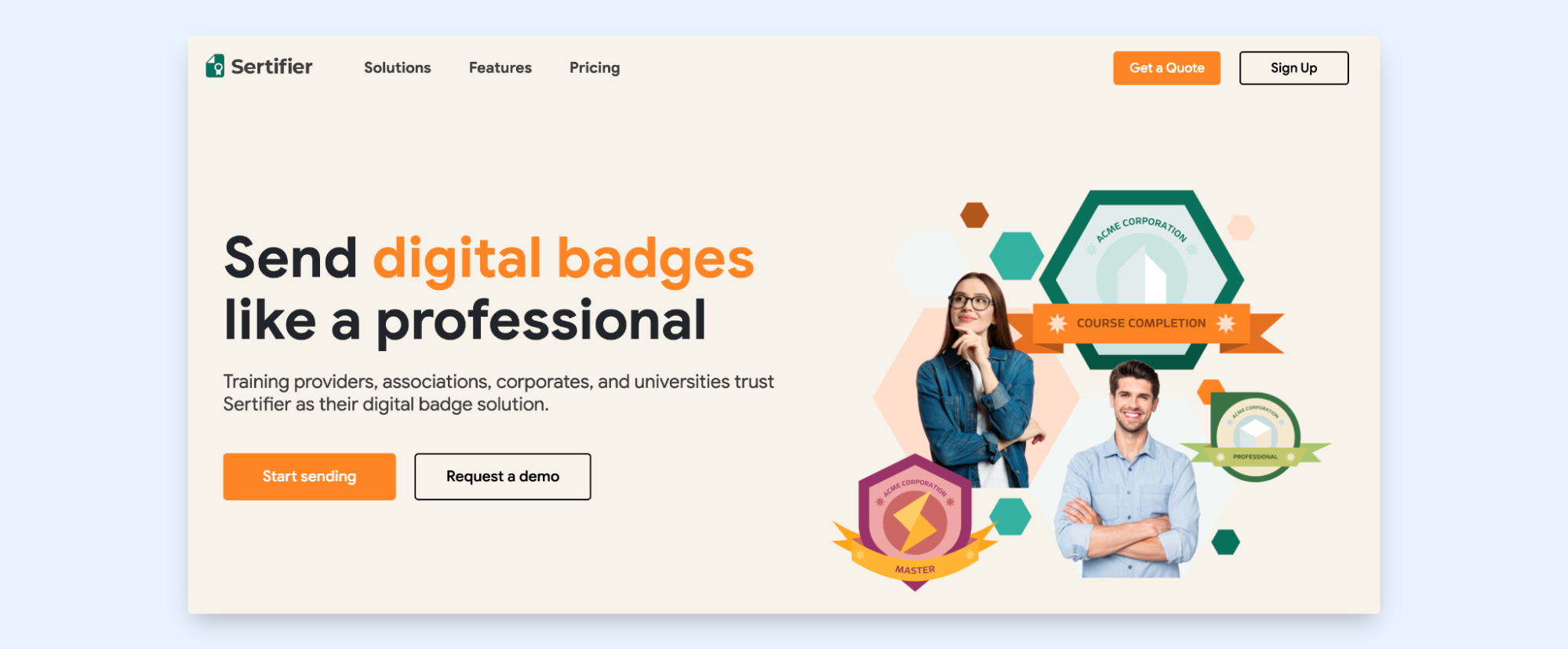 Sertifier as one of the best digital certificates maker to reward students and employees.