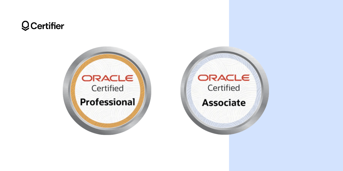 Oracle badge inspiration. Oracle badge inspiration.