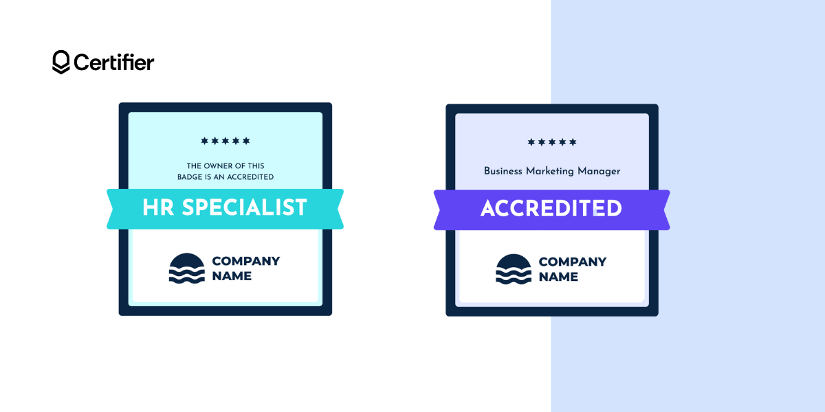 Rectangular badge template with colorful elements. Rectangular badge template with colorful elements.