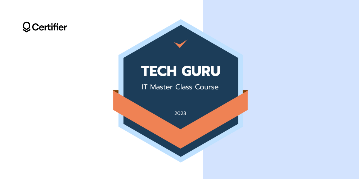 Editable and free badge template for technology online course. Editable and free badge template for technology online course.