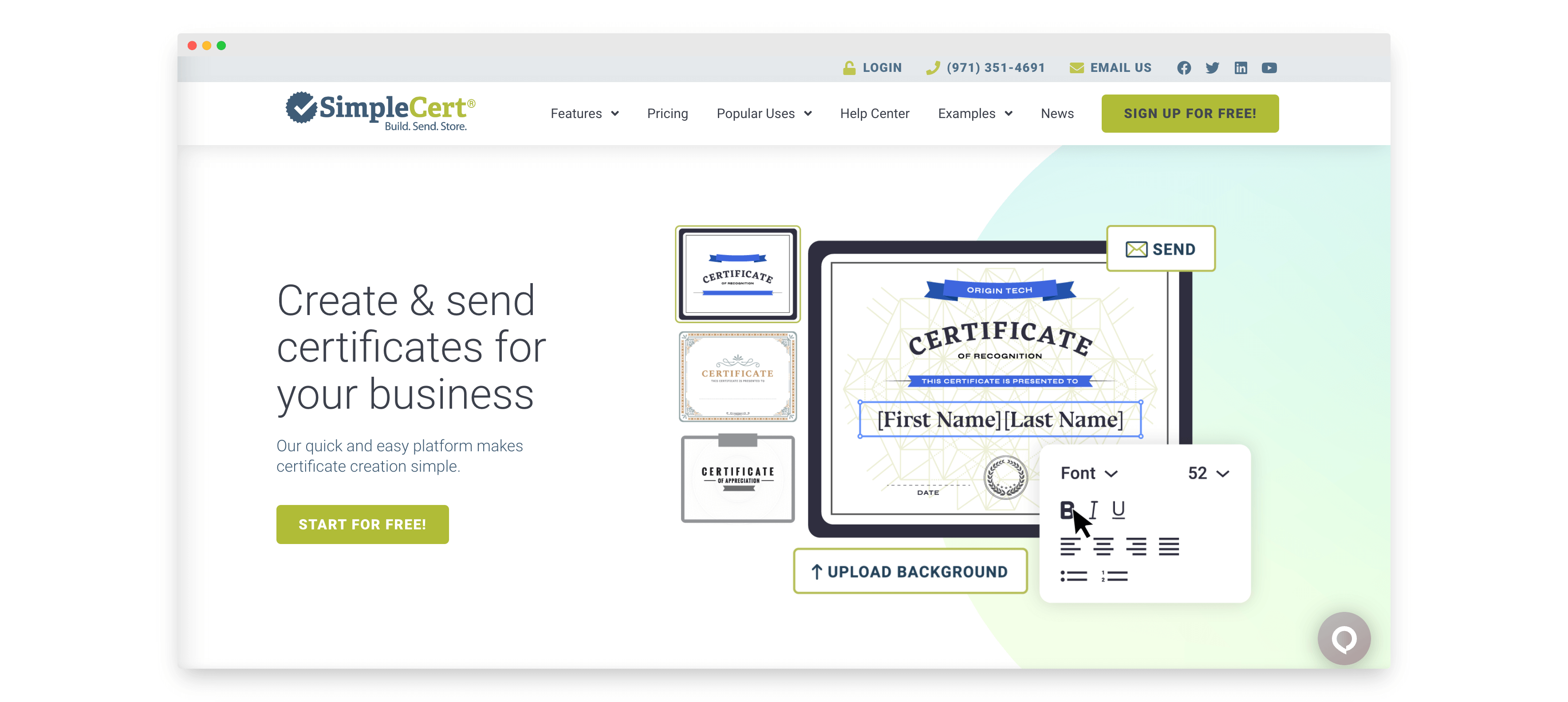 SimpleCert as a Acclaim badge alternative. SimpleCert as a Acclaim badge alternative.