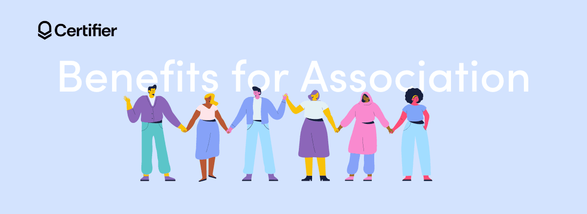 Badging program benefits for association. Badging program benefits for association.