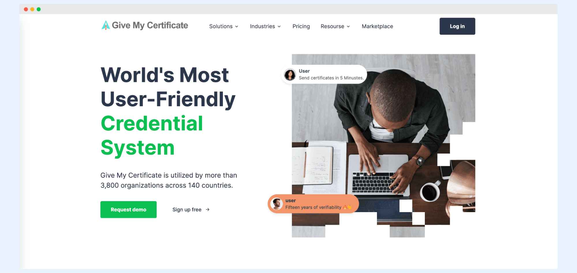 Give My Certificate as an alternative to CertifyMe. Give My Certificate as an alternative to CertifyMe.