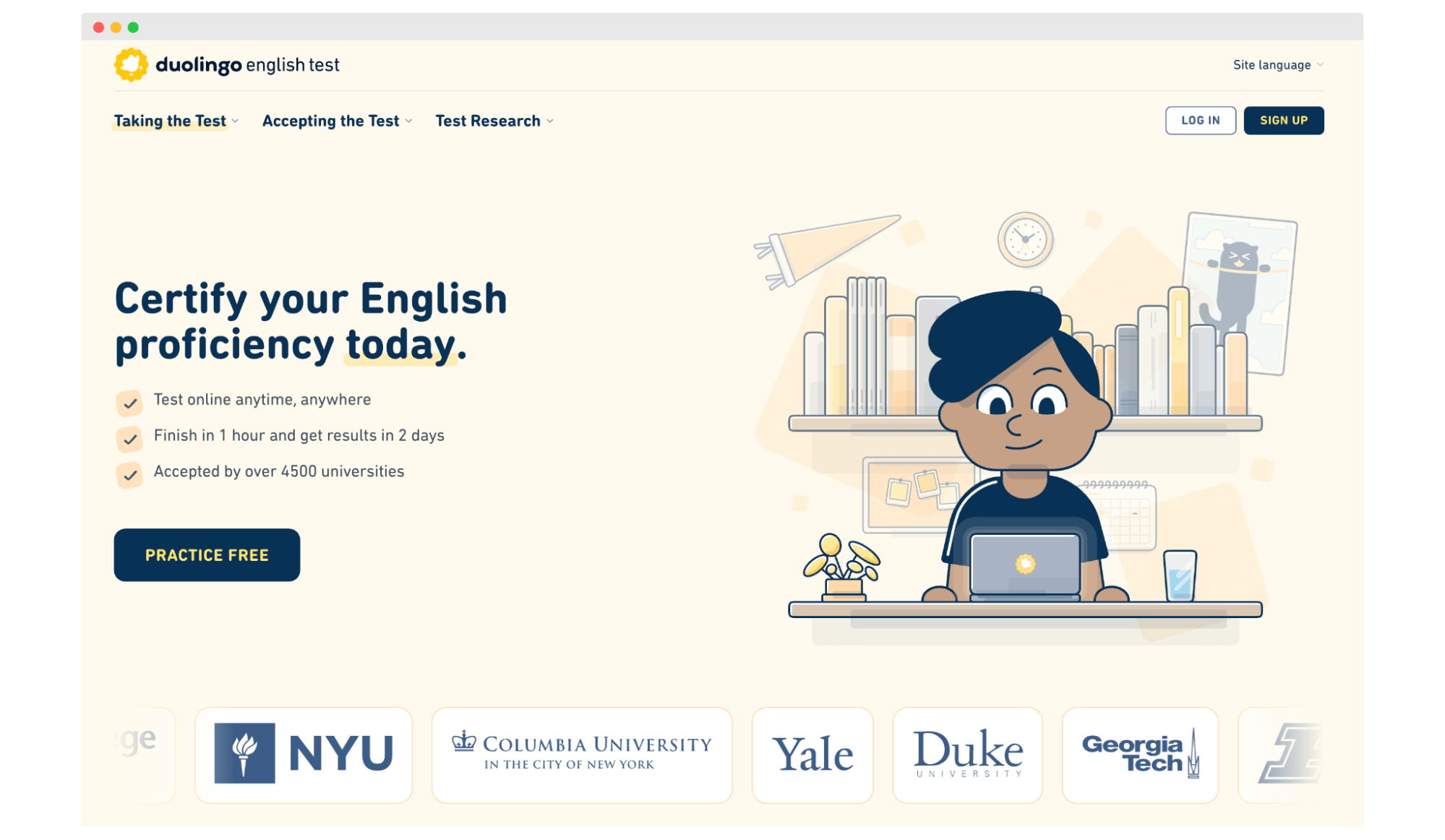 Duolingo English Test quiz for English certificates. Duolingo English Test quiz for English certificates.