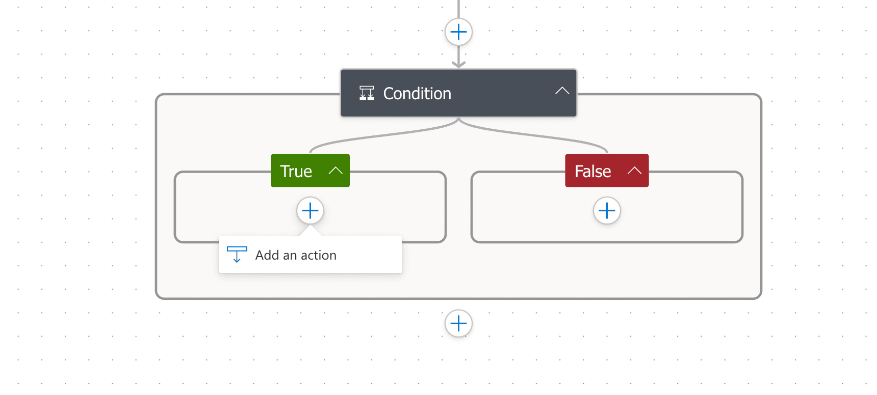 Setting up a true condition in Power Automate to send certificates automatically. Setting up a true condition in Power Automate to send certificates automatically.