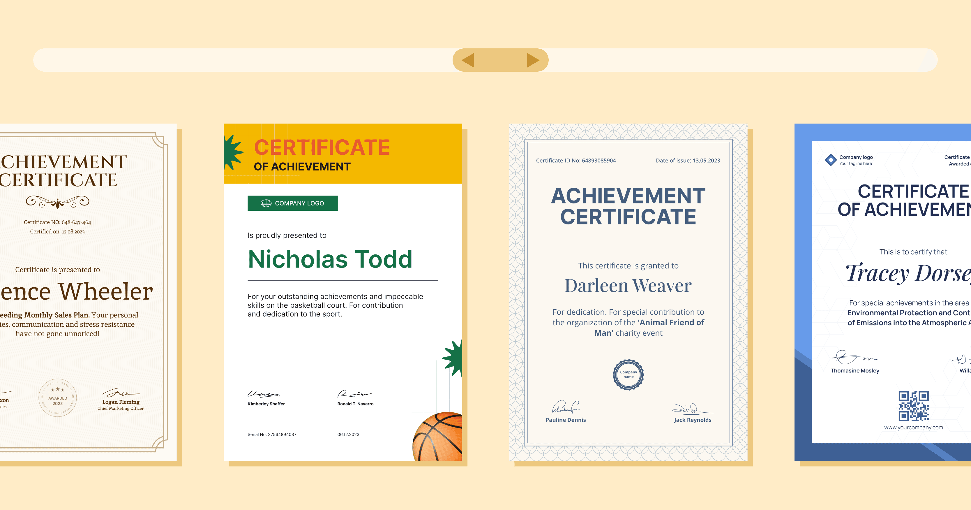 Achievement Certificate Achievement Certificate