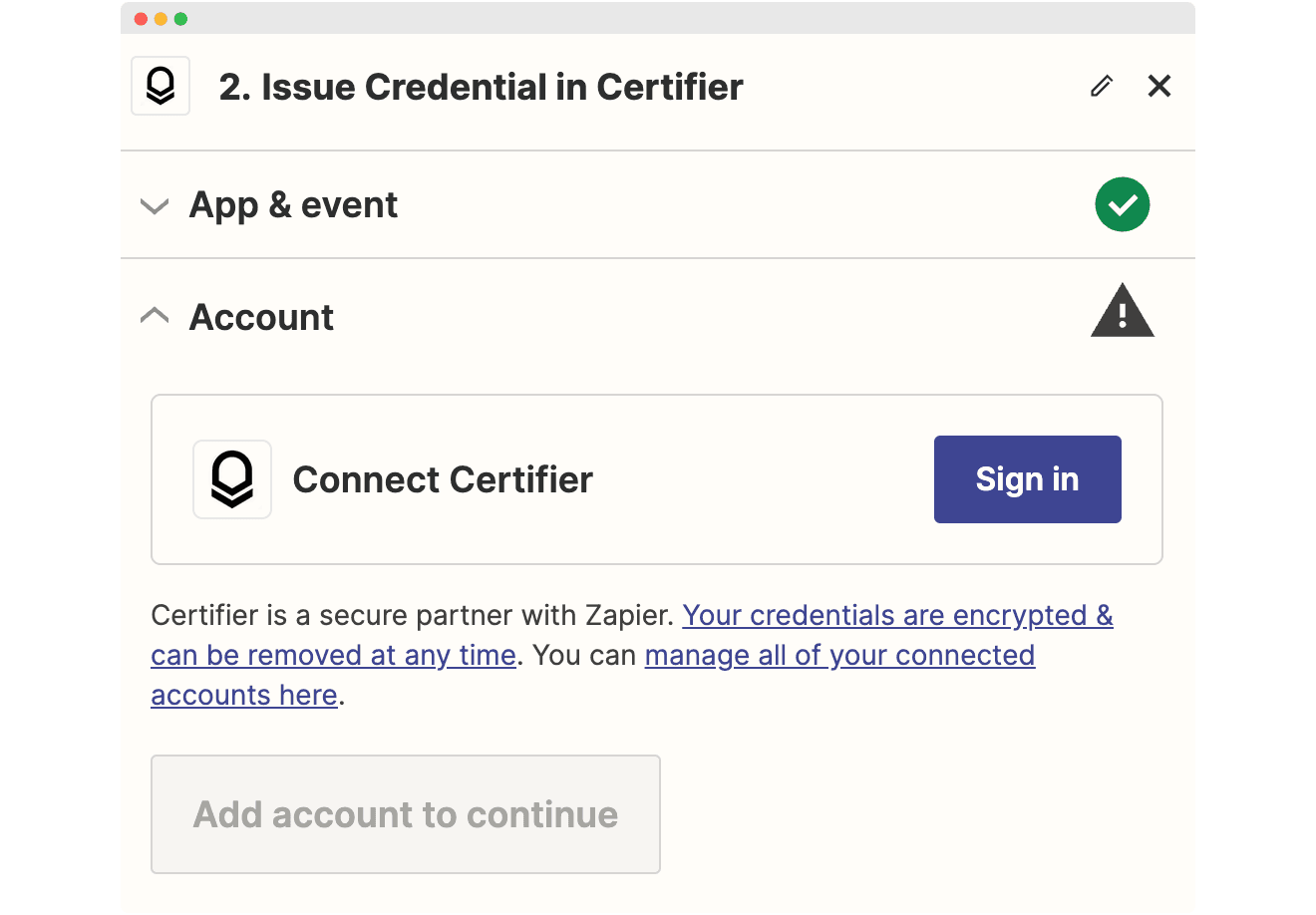 Connecting Certifier to Zapier. Connecting Certifier to Zapier.