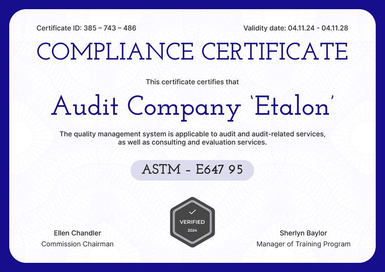 Completion Lively and professional compliance certificate template