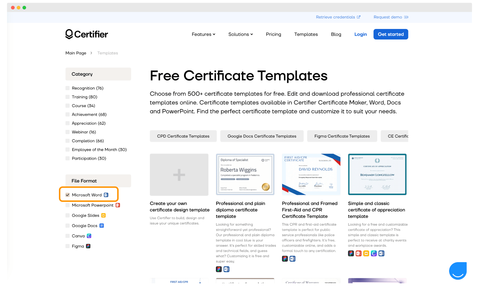 The library of free templates to make certificate in Word. The library of free templates to make certificate in Word.