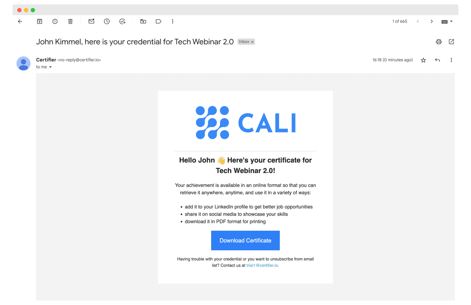 The example of the certificate email template that registrants get after the Zoom webinar. The example of the certificate email template that registrants get after the Zoom webinar.