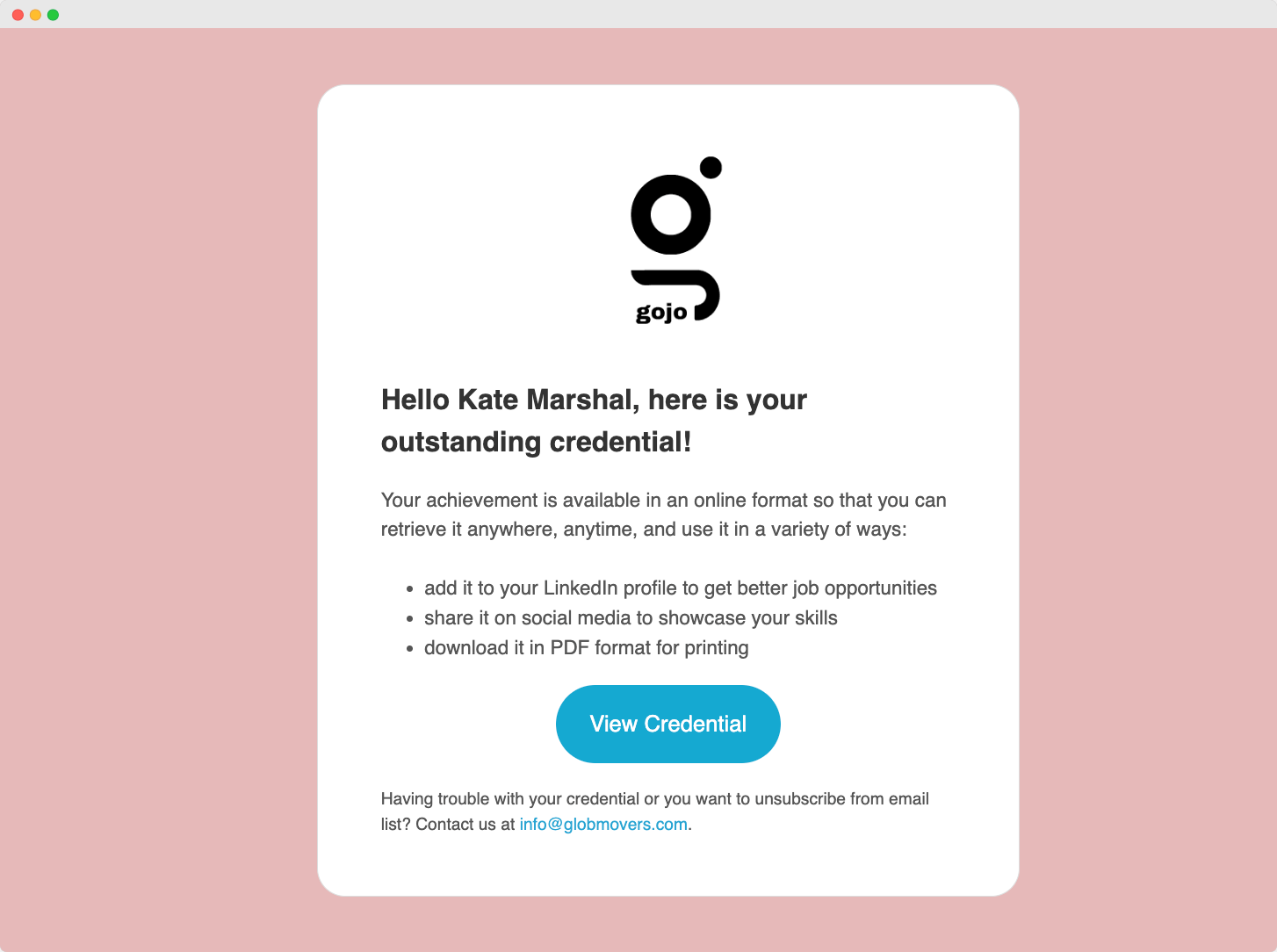 Email template to send certificates of appreciation in bulk. Email template to send certificates of appreciation in bulk.