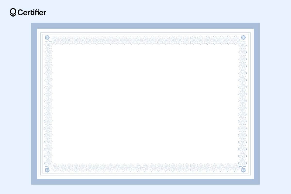 Professional-looking certificate border with abstract lines, designed for recognition border design. Professional-looking certificate border with abstract lines, designed for recognition border design.
