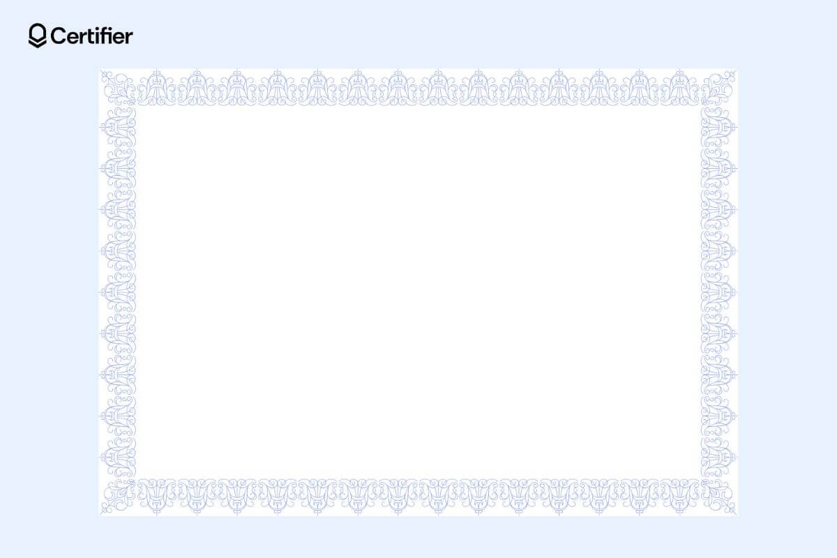 Ornate calligraphic elements certificate border on a retro certificate, perfect for award illustration certificate border. Ornate calligraphic elements certificate border on a retro certificate, perfect for award illustration certificate border.