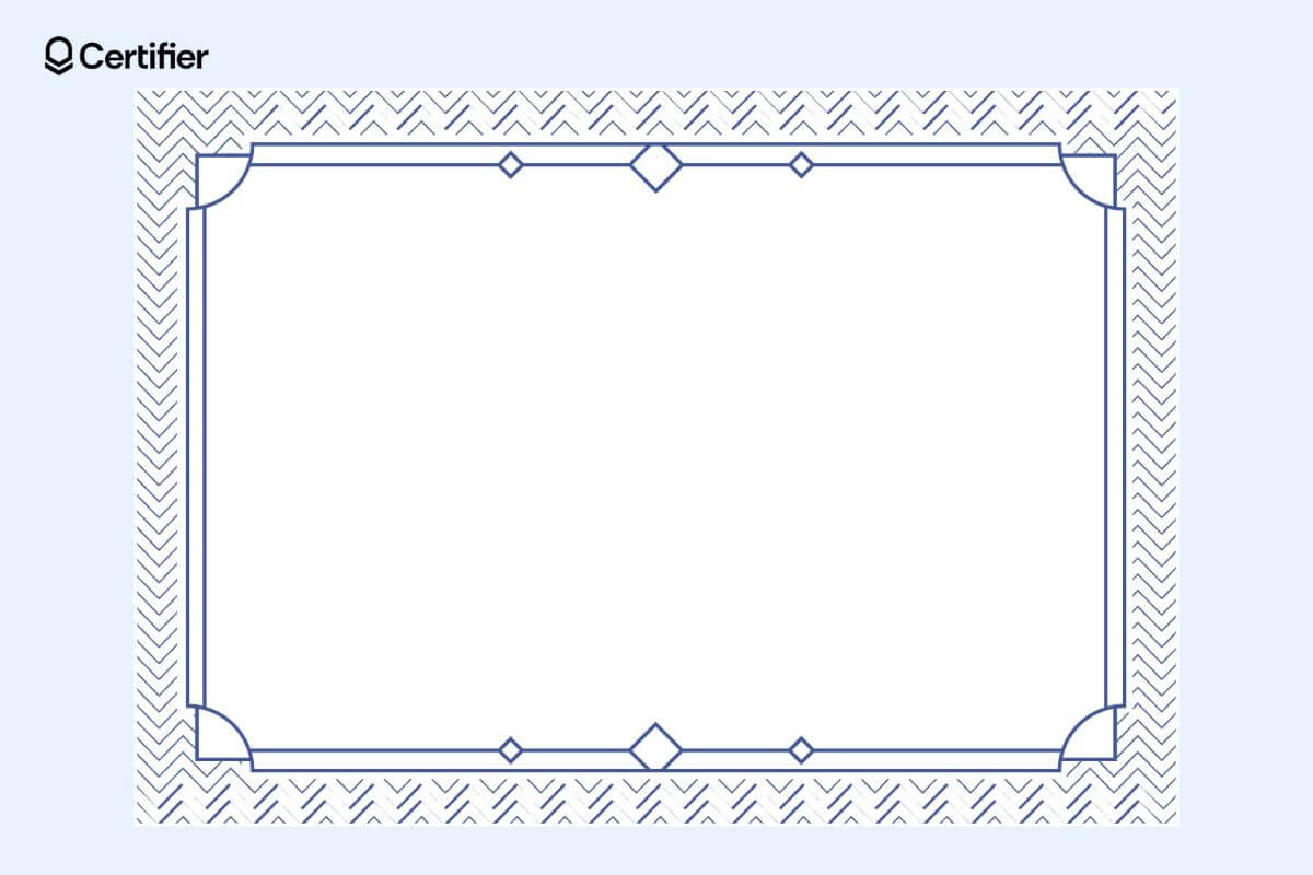 Color certificate border stock featuring a vibrant blue, suitable for creating eye-catching certificate of achievement paper. Color certificate border stock featuring a vibrant blue, suitable for creating eye-catching certificate of achievement paper.