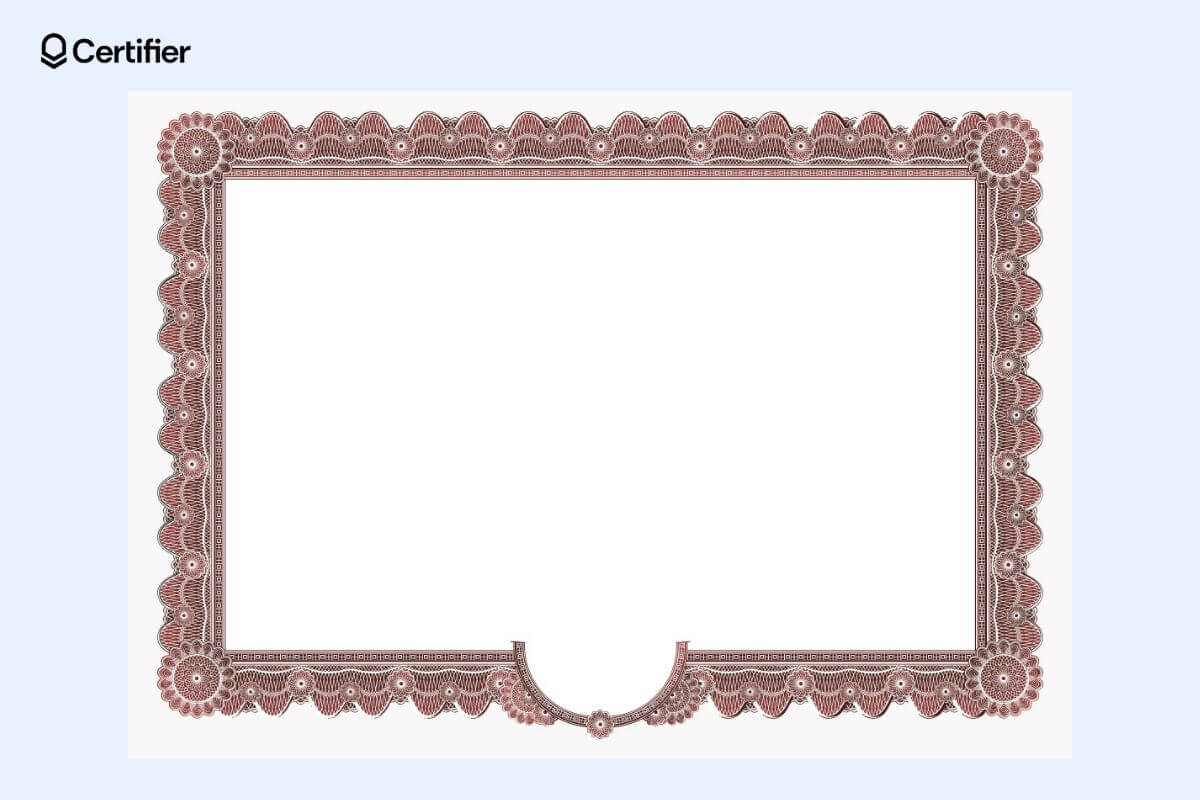 Border stock illustrations certificate with elegant brown decoration for certificate. Border stock illustrations certificate with elegant brown decoration for certificate.