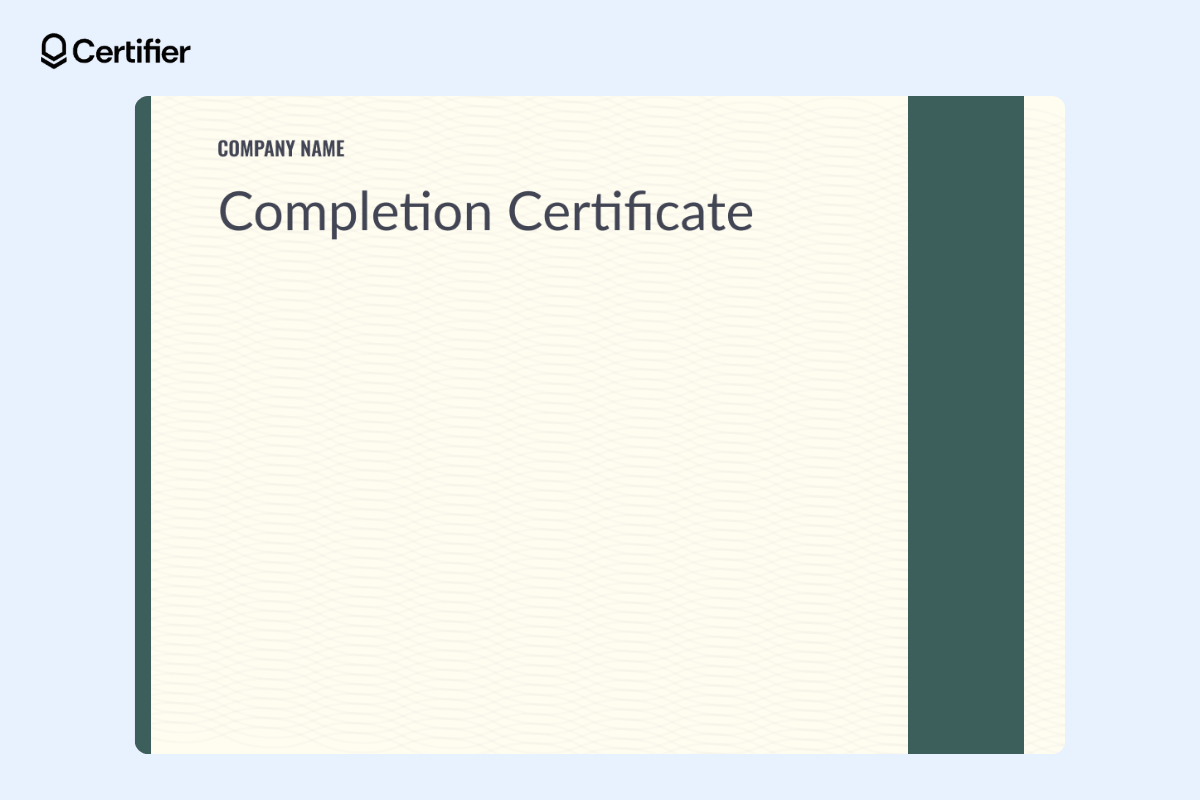 Certificate of appreciation for speaker template word with a cream background and green vertical bars on each side. Certificate of appreciation for speaker template word with a cream background and green vertical bars on each side.