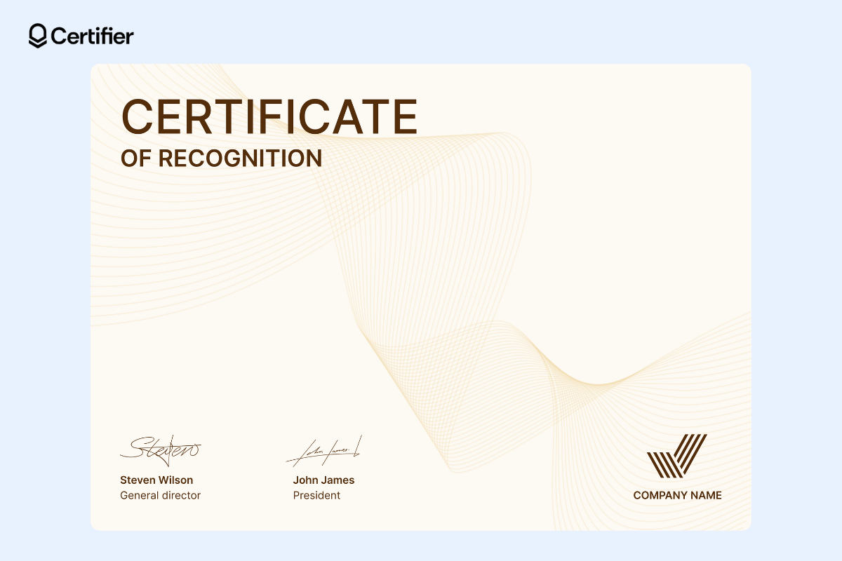 Certificate of appreciation for speaker template word featuring a gold wave pattern on a yellow backdrop. Certificate of appreciation for speaker template word featuring a gold wave pattern on a yellow backdrop.