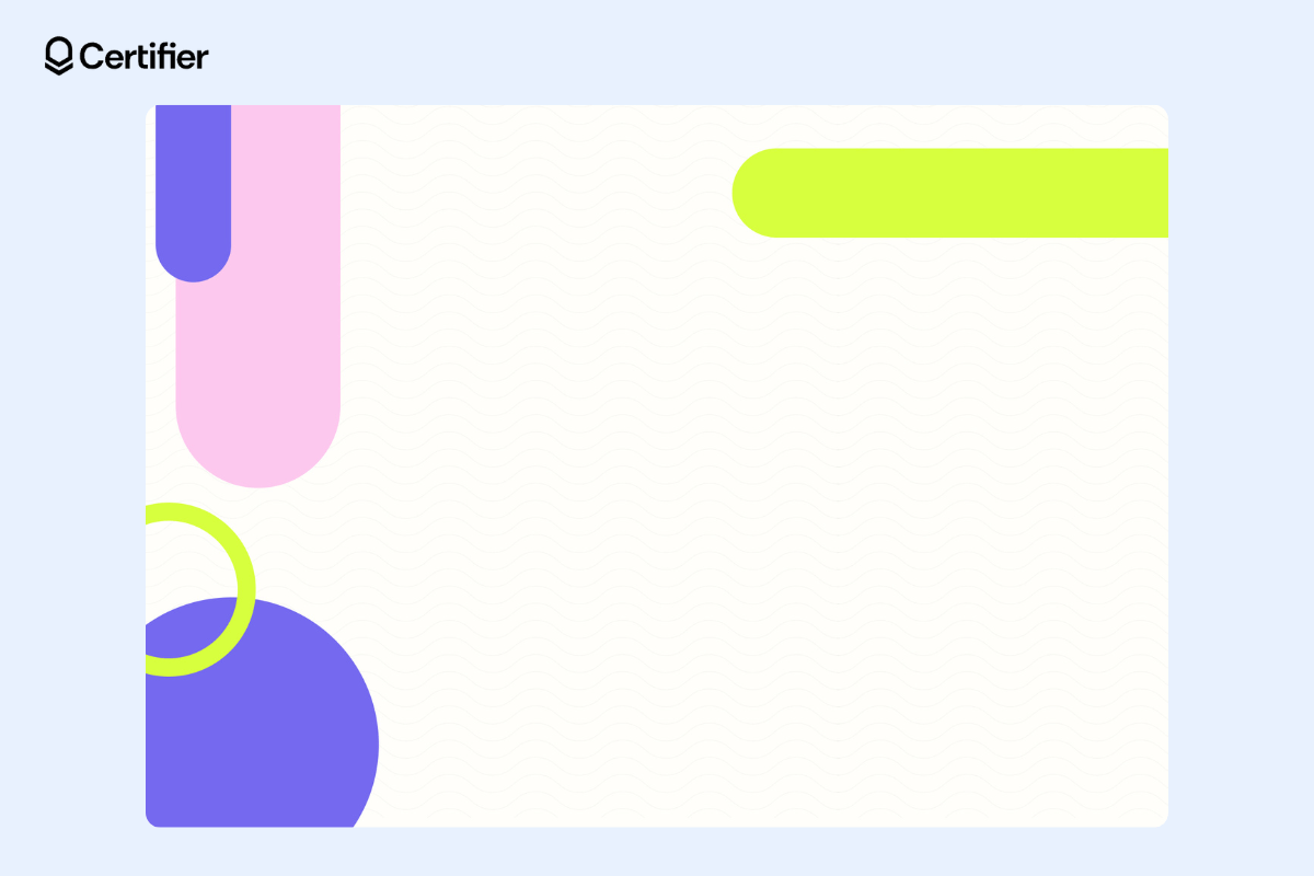 Abstract background for certificates png with colorful shapes and a wavy pattern on a light background. Abstract background for certificates png with colorful shapes and a wavy pattern on a light background.