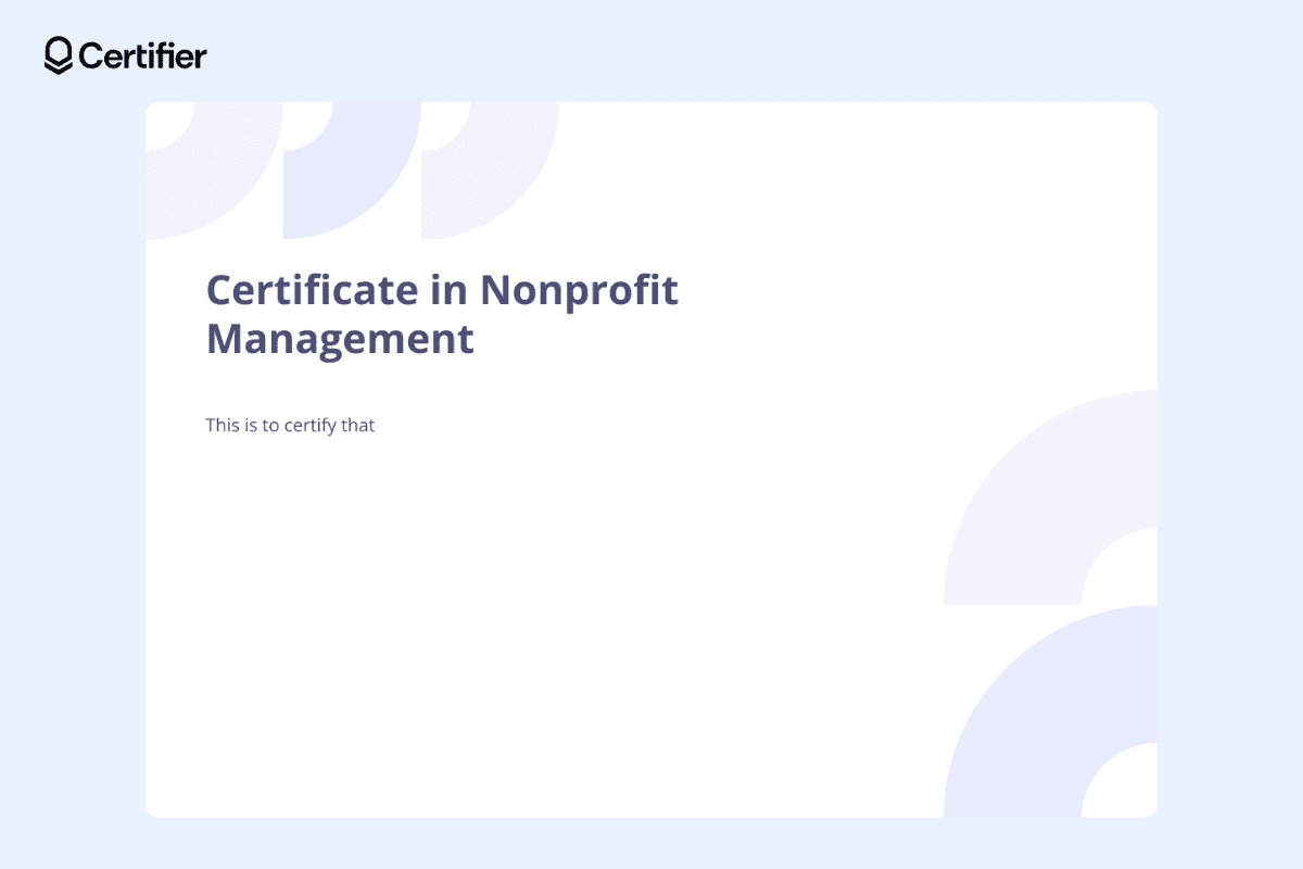 Blank certificate background design editable with white background and light blue abstract shapes in the corners. Blank certificate background design editable with white background and light blue abstract shapes in the corners.