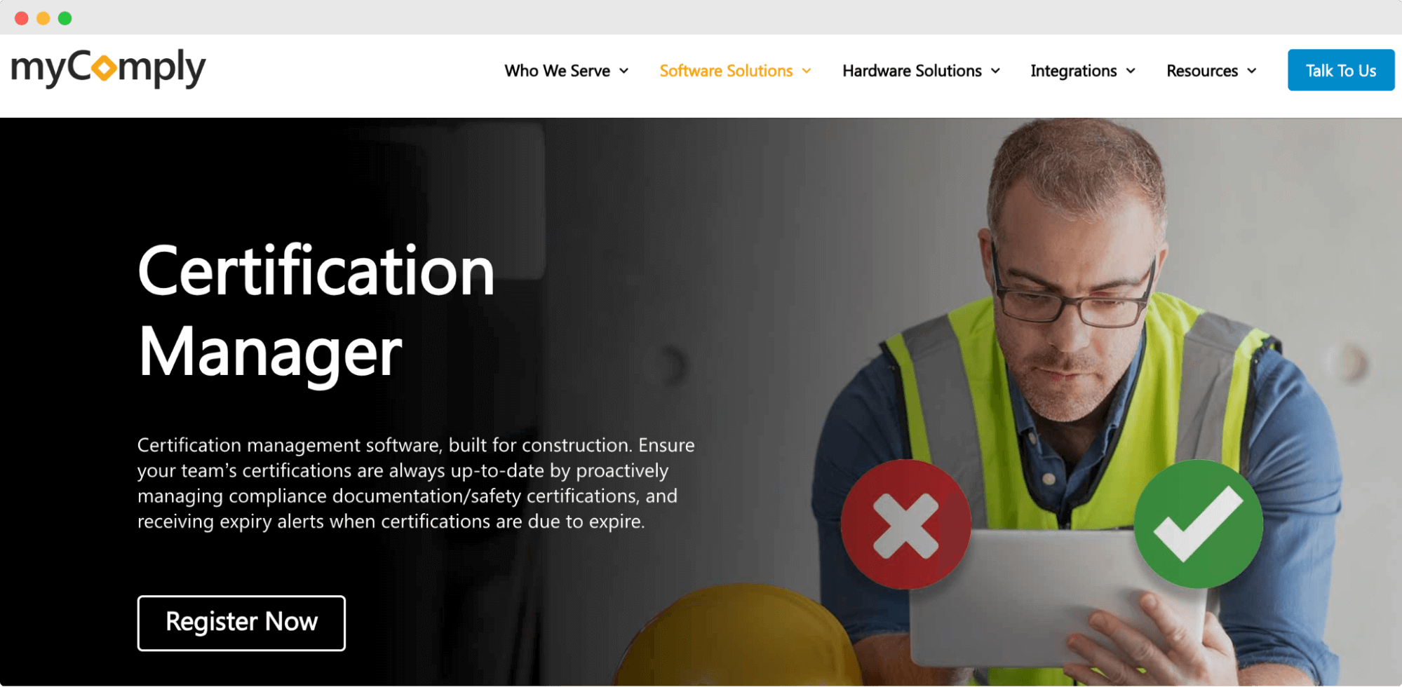 MyComply certificate management software definition homepage. MyComply certificate management software definition homepage.