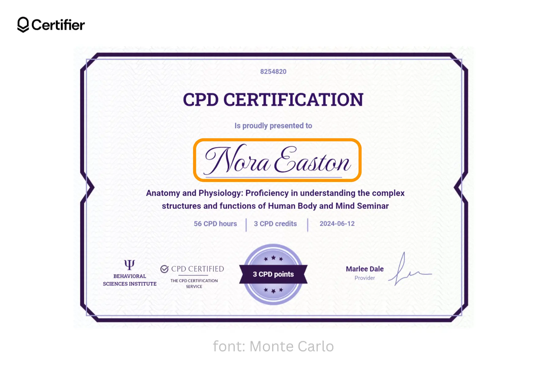 The best signature font in Word called Monte Carlo presented on a white background. The best signature font in Word called Monte Carlo presented on a white background.