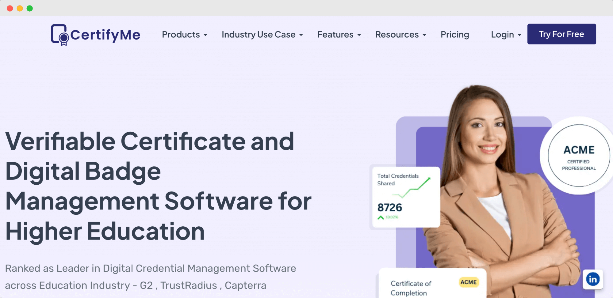 CertifyMe's dashboard displays credential balances and activities, offering a competitive pricing model compared to Accredible with features like bulk uploads for educational institutions. CertifyMe's dashboard displays credential balances and activities, offering a competitive pricing model compared to Accredible with features like bulk uploads for educational institutions.