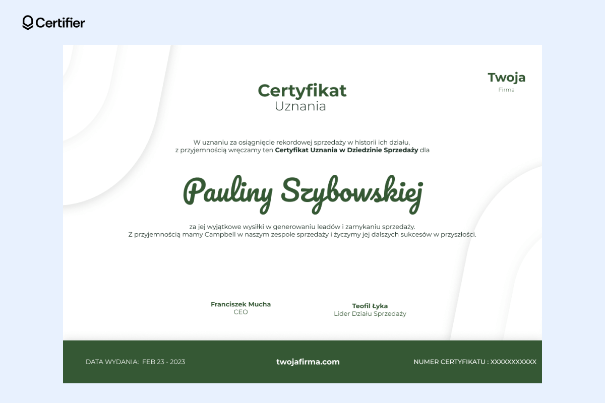 Profesjonalny prestiżowy certyfikat do wydruku. Profesjonalny prestiżowy certyfikat do wydruku.