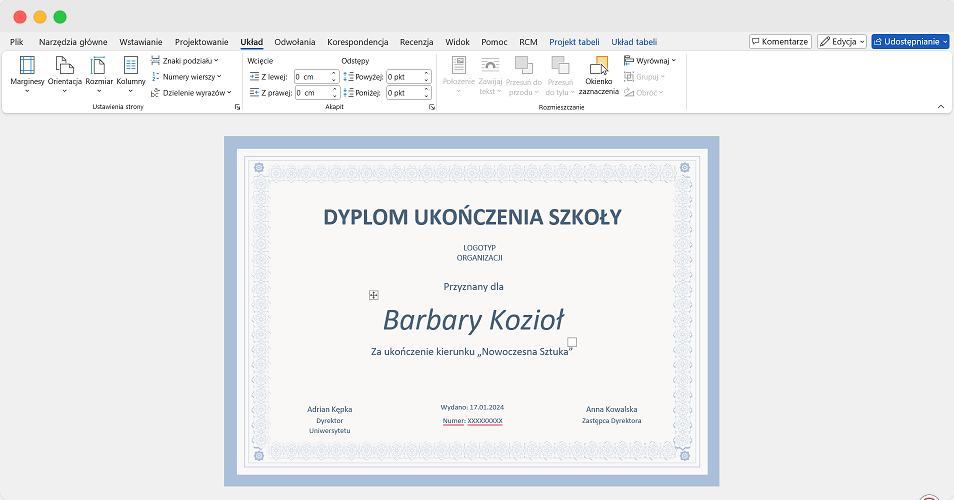 Jak zrobić ładny dyplom w wordzie - ustawienia tekstowe w Microsoft Word. Jak zrobić ładny dyplom w wordzie - ustawienia tekstowe w Microsoft Word.