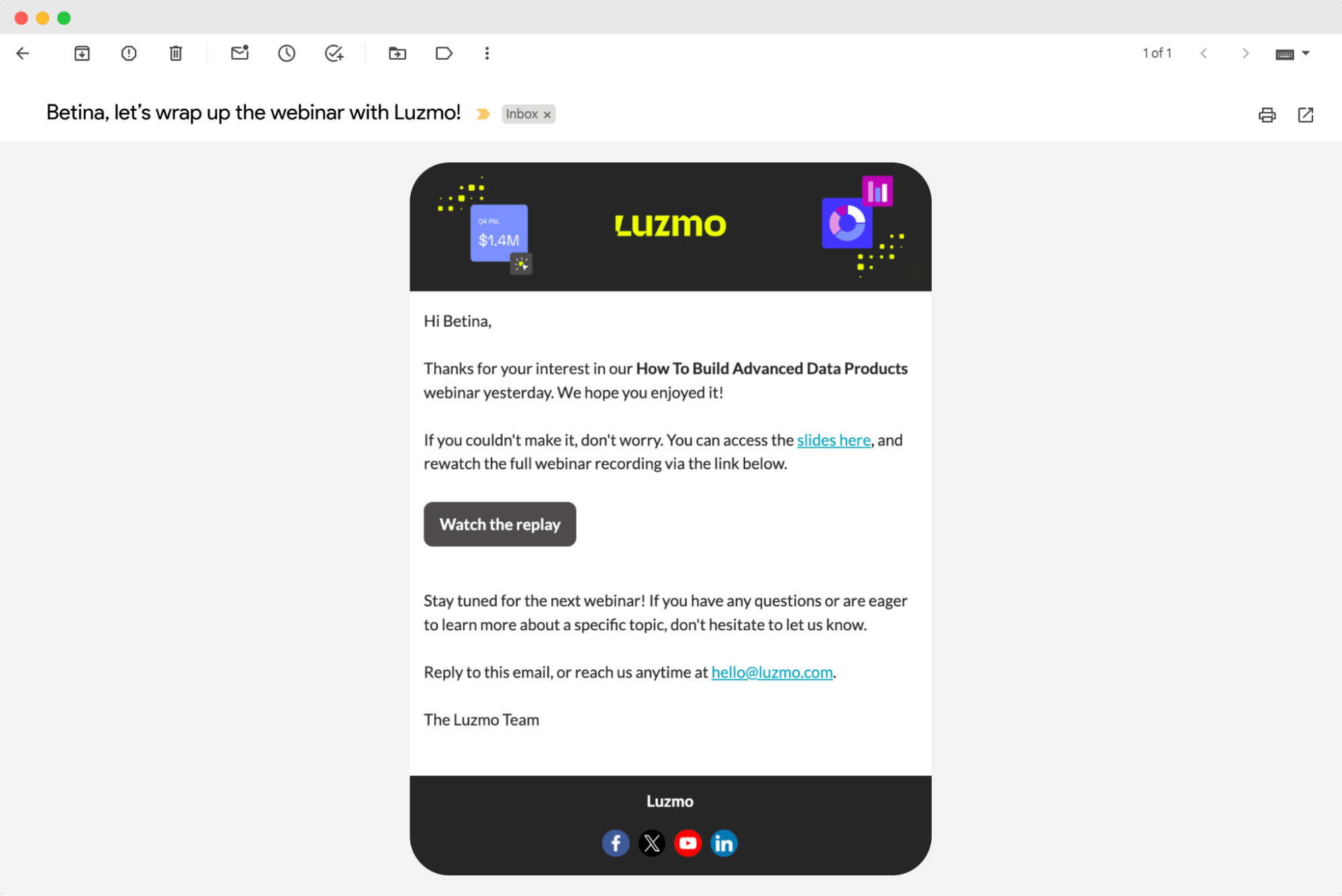 Thank you for attending post webinar email examples, with a link to replay the session and download related slides, reinforcing key points covered. Thank you for attending post webinar email examples, with a link to replay the session and download related slides, reinforcing key points covered.