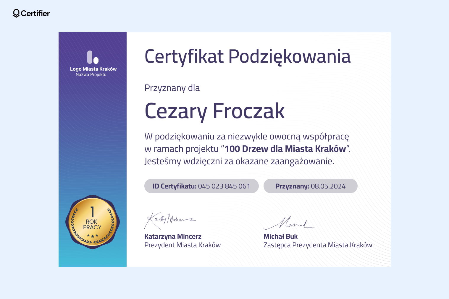 Podziękowanie za współpracę wzór certyfikatu. Podziękowanie za współpracę wzór certyfikatu.