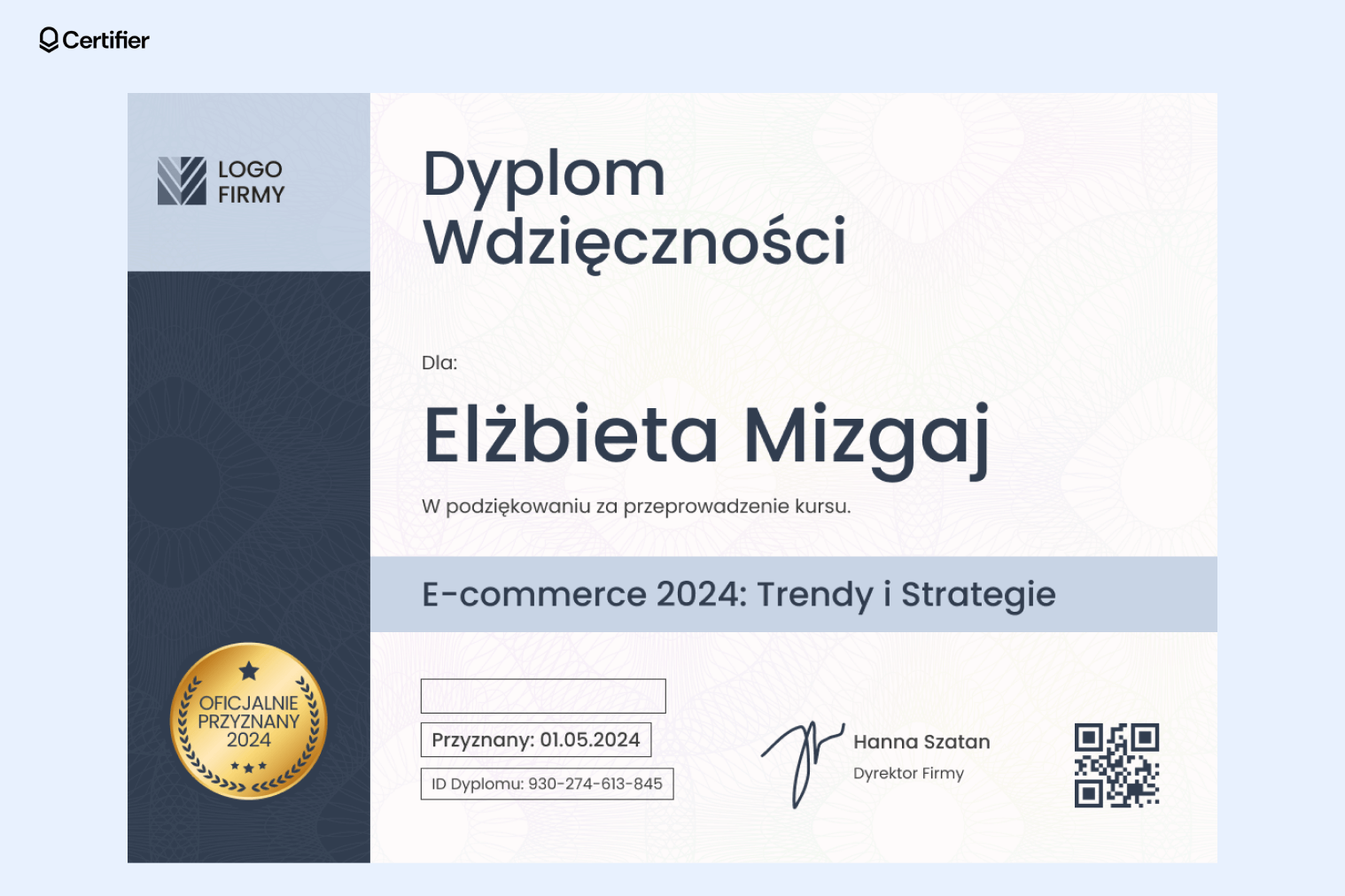 Elegancki i dekoracyjny wzór podziękowania wzory do pobrania przykład. Elegancki i dekoracyjny wzór podziękowania wzory do pobrania przykład.