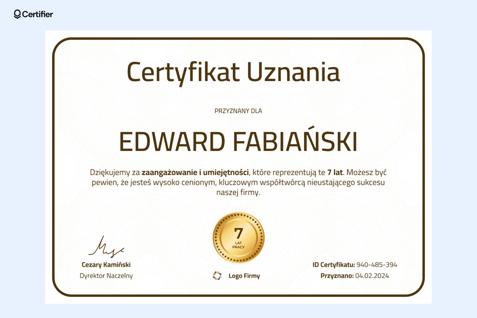 Podziękowania szablon gotowy do edycji i w PDF. Podziękowania szablon gotowy do edycji i w PDF.