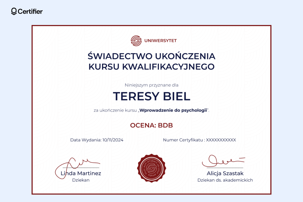 Beżowo-brązowe zaświadczenie men o ukończeniu kursu, szablon z miejscem na logo. Beżowo-brązowe zaświadczenie men o ukończeniu kursu, szablon z miejscem na logo.