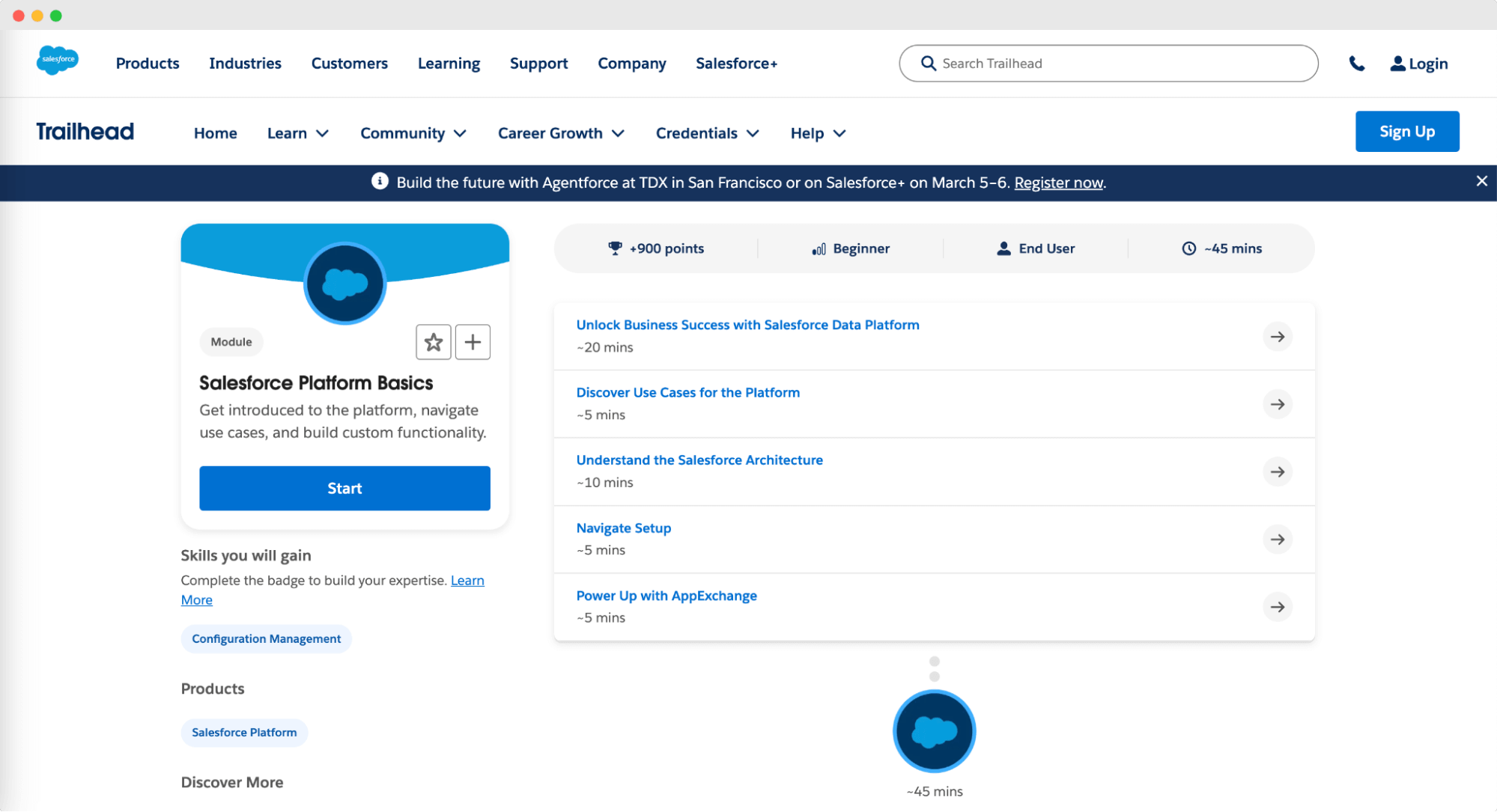 Salesforce Trailhead offers Salesforce marketing automation certification modules, focusing on platform basics and business success strategies. Salesforce Trailhead offers Salesforce marketing automation certification modules, focusing on platform basics and business success strategies.