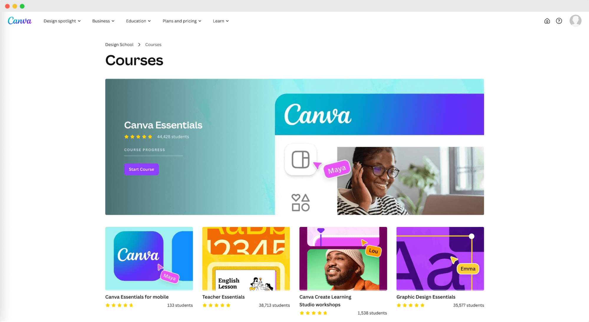 The Canva Essentials course helps users earn Canva certification for graphic design skills, useful for marketers and designers. The Canva Essentials course helps users earn Canva certification for graphic design skills, useful for marketers and designers.