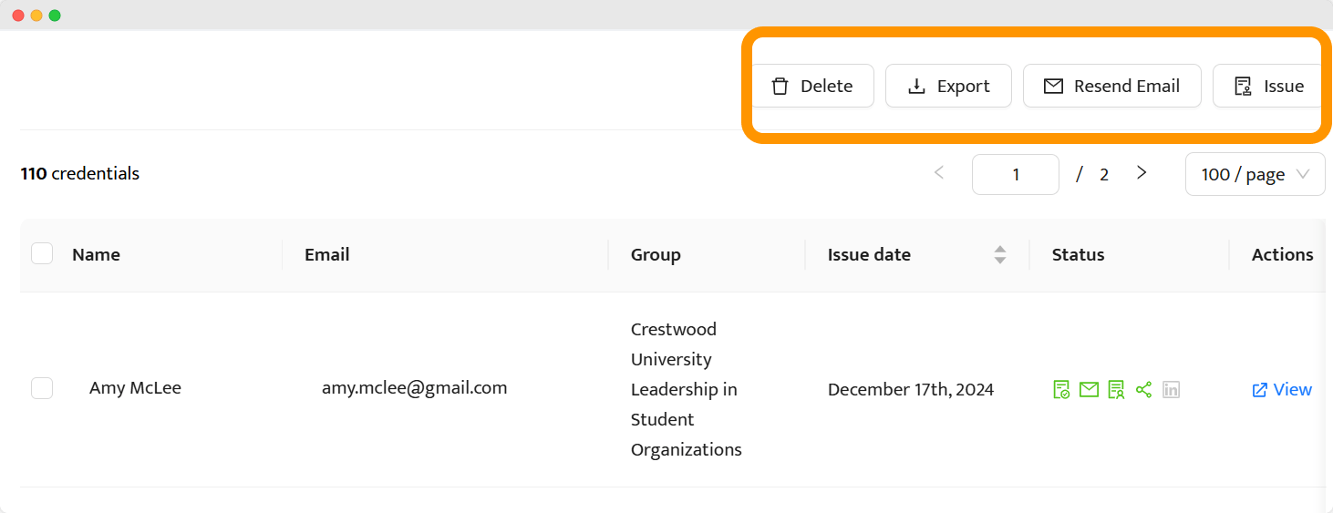 Managing micro credentials and digital badges in higher education using Certifier. Managing micro credentials and digital badges in higher education using Certifier.