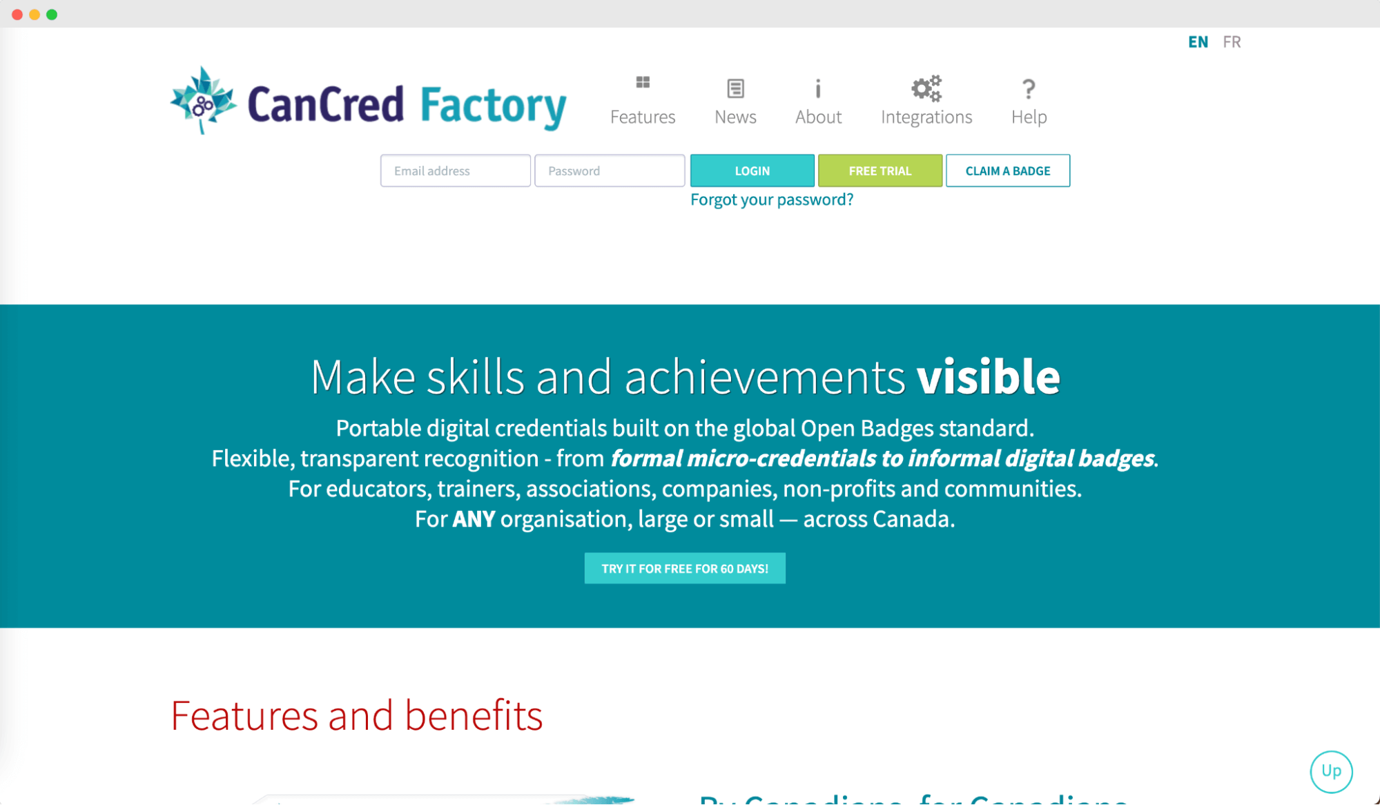 CanCred – digital credentials built on the Open Badges standard. CanCred – digital credentials built on the Open Badges standard.
