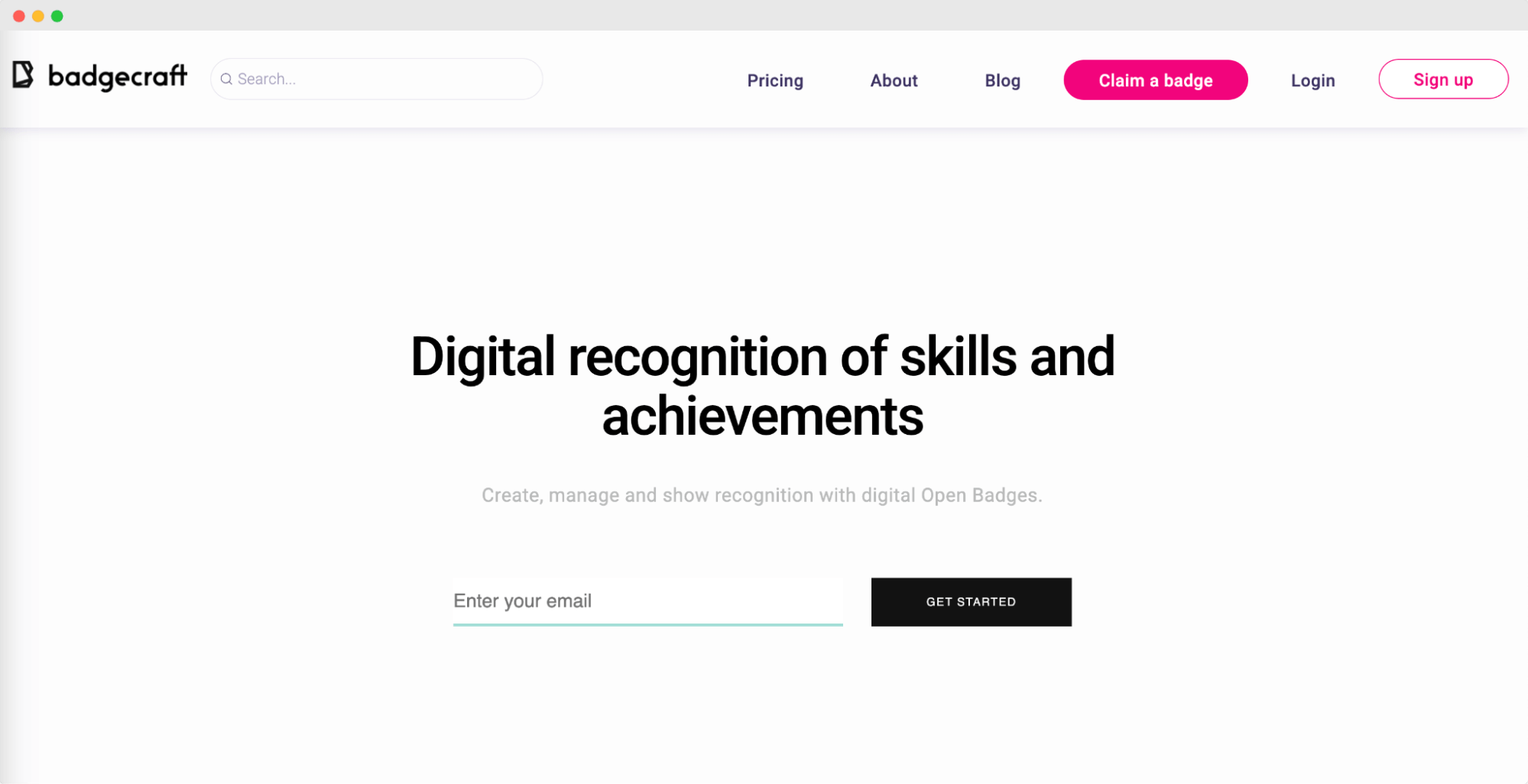 Badgecraft – create, manage, and show recognition. Badgecraft – create, manage, and show recognition.