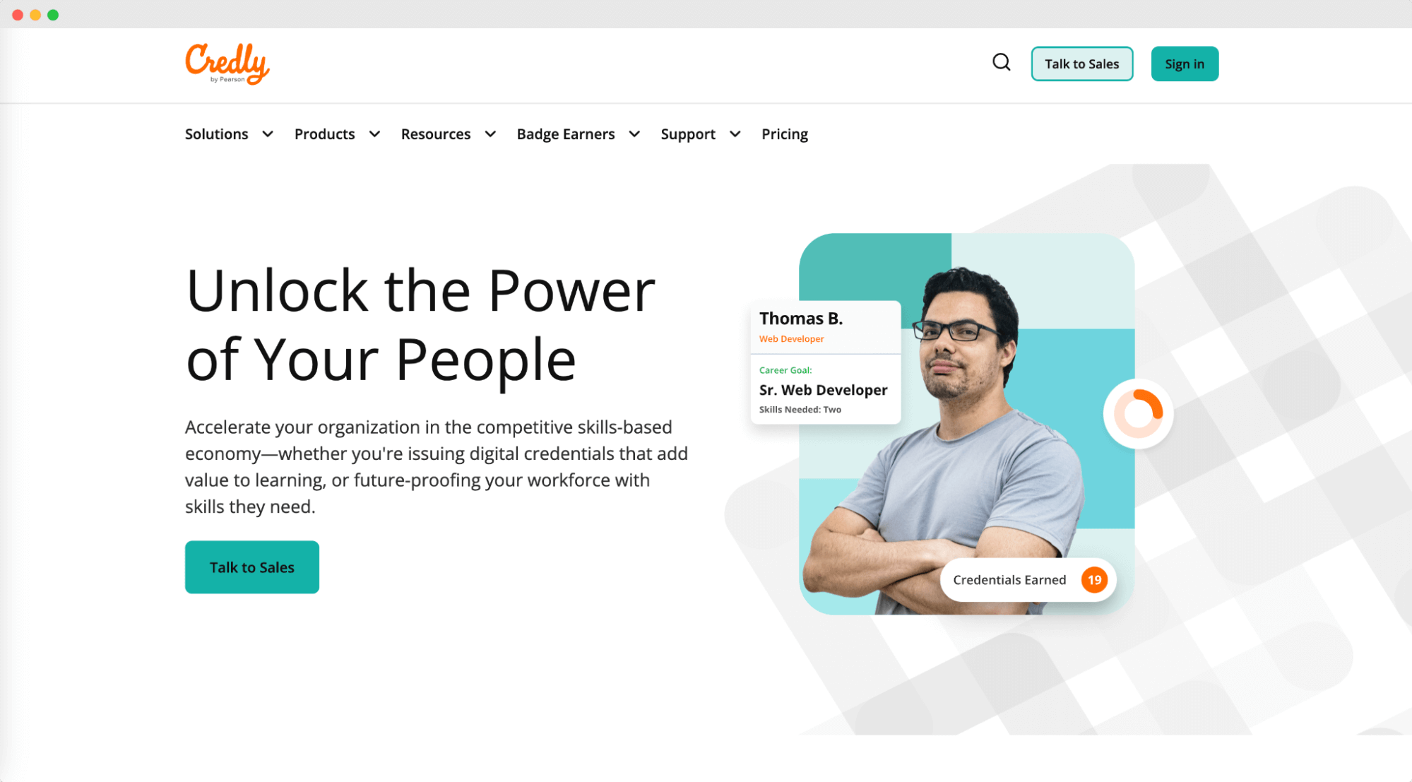 Credly – issue digital badges and gain talent marketplace insights.