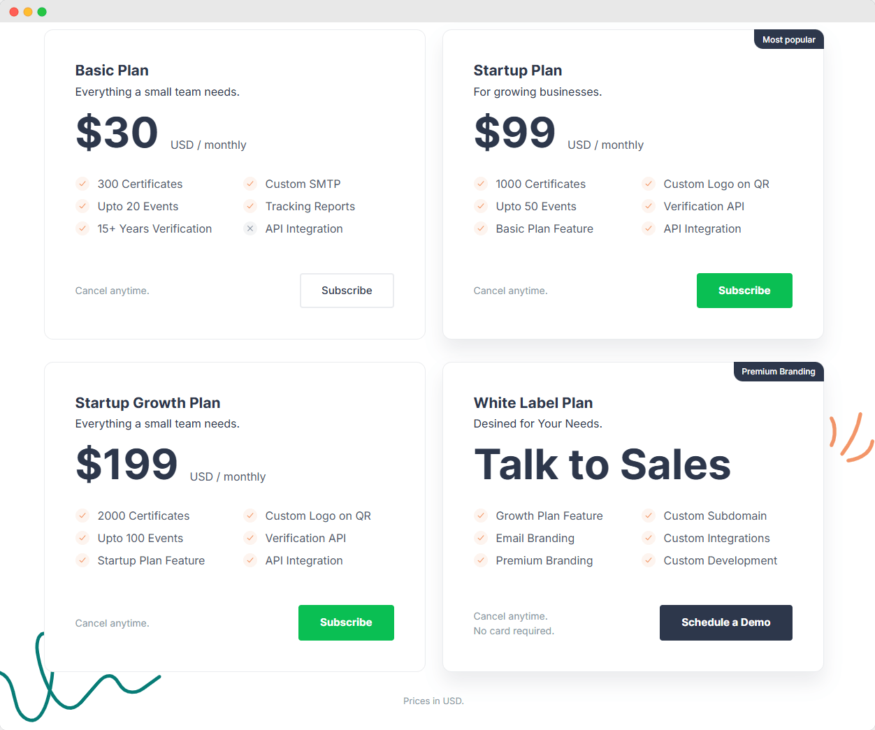 Give My Certificate pricing. Give My Certificate pricing.