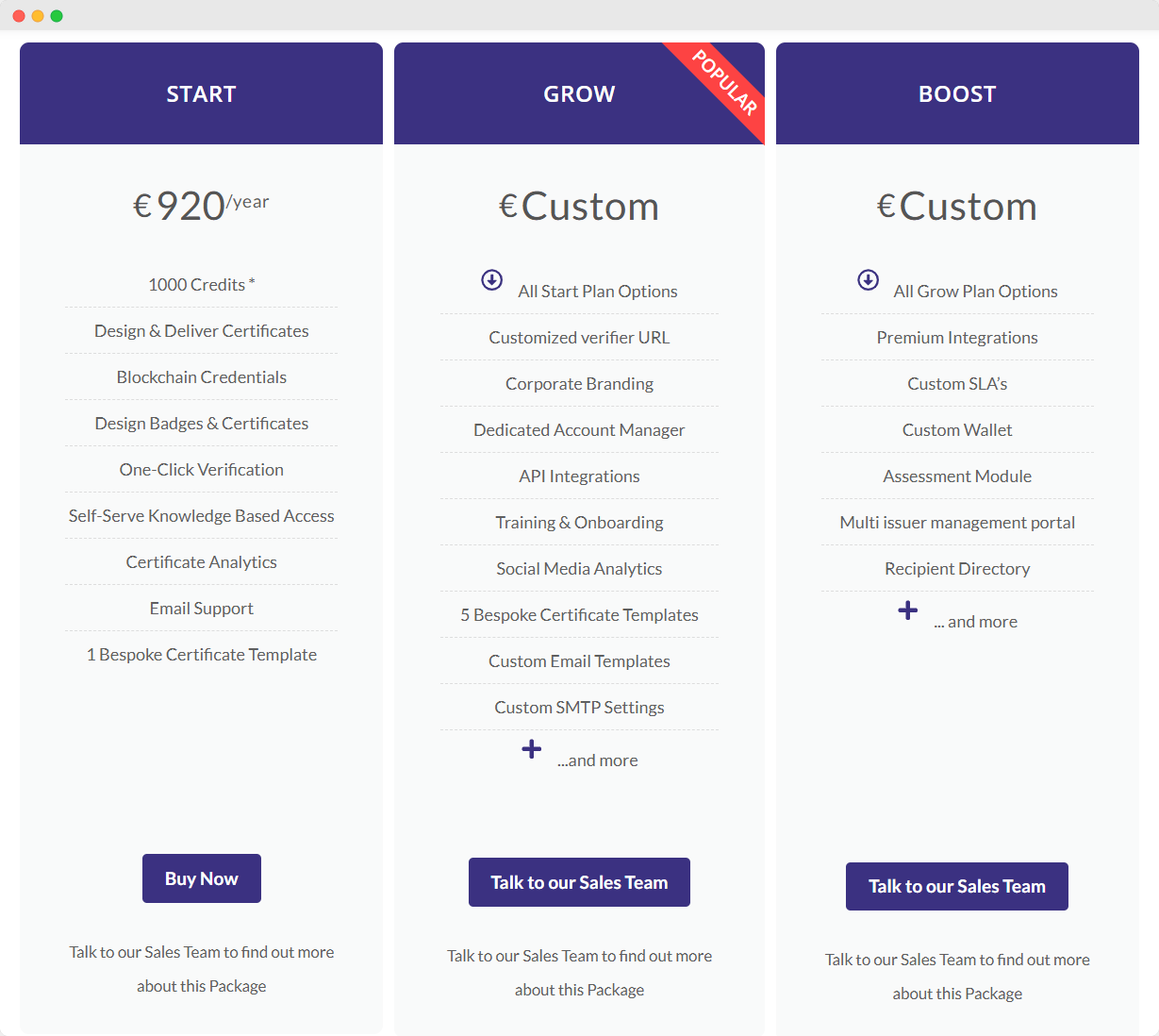 Certif-ID pricing. Certif-ID pricing.