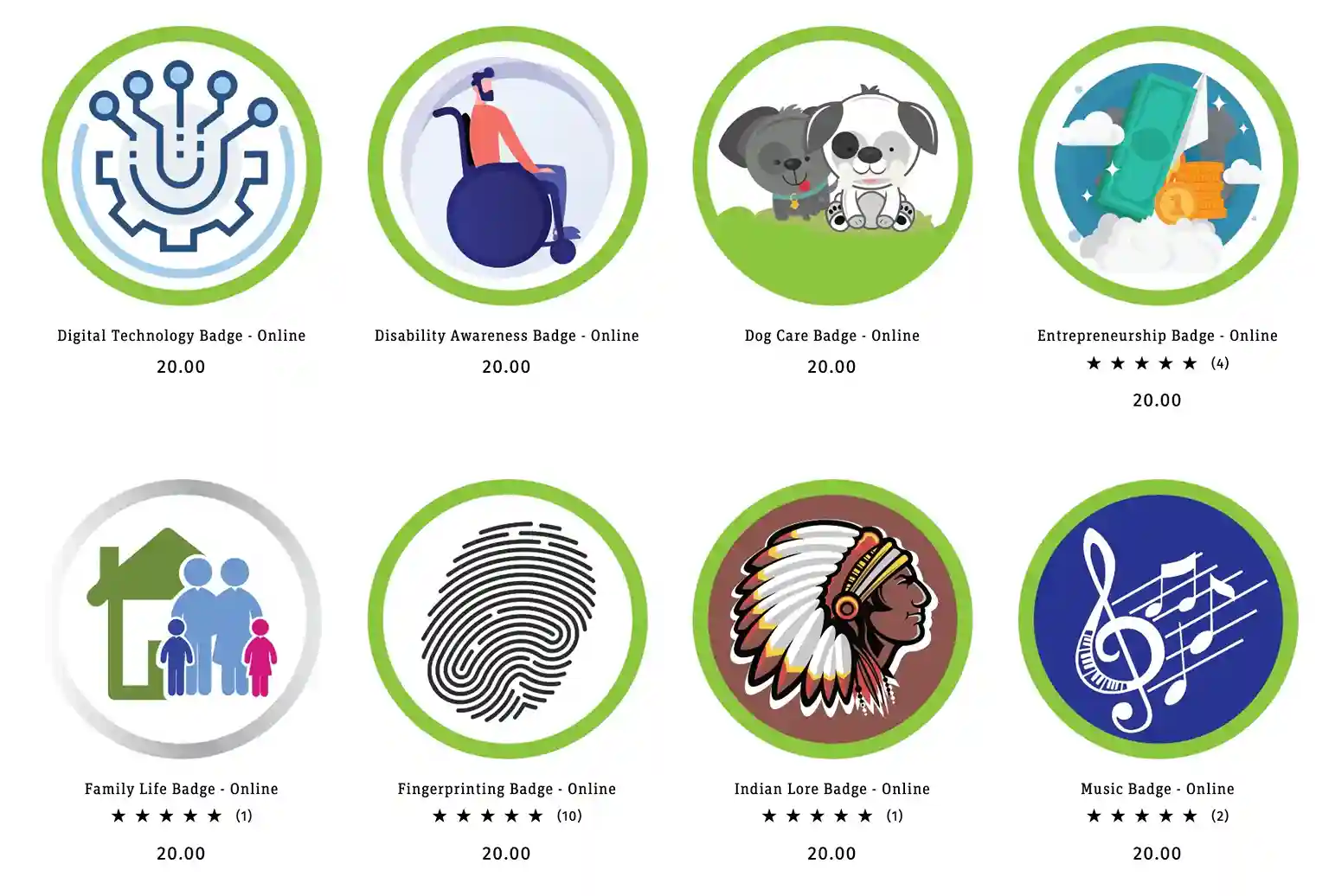 A set of virtual badges for events, recognizing skills in technology, music and leadership. A set of virtual badges for events, recognizing skills in technology, music and leadership.