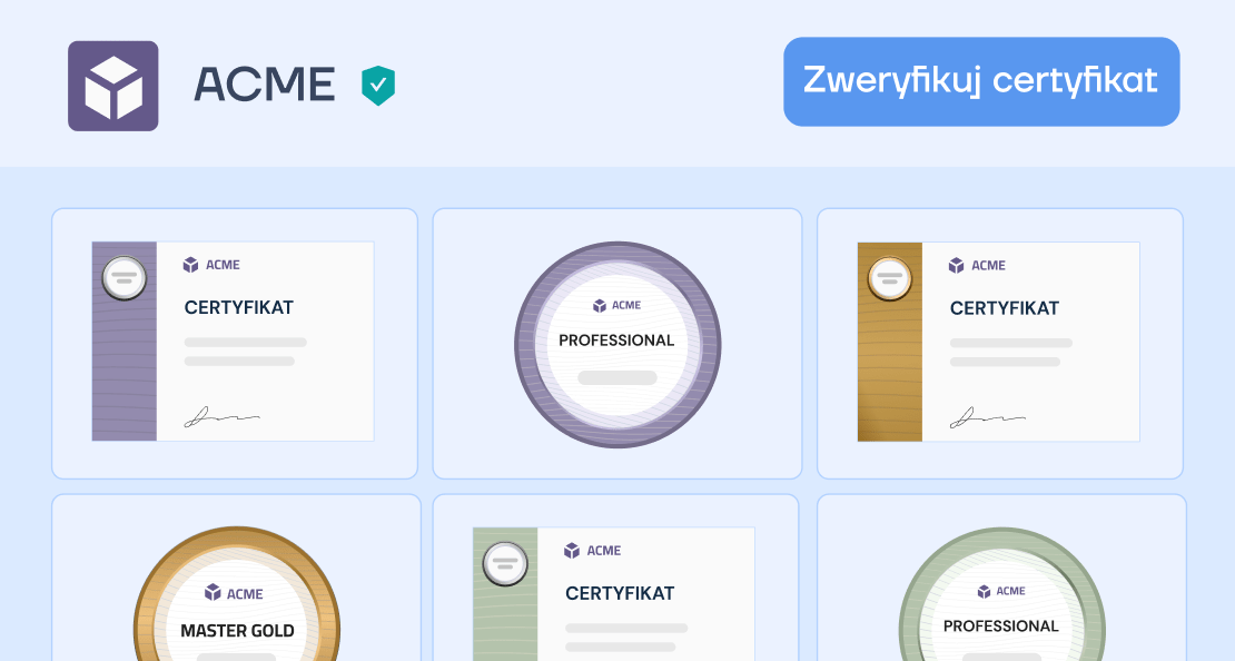 Portal poświadczeń Portal poświadczeń